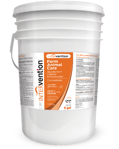 Virox Intervention Farm Animal Care Disinfectant Cleaner & Deodorizer 1gallon (1 Gallon)