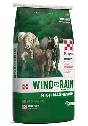 Purina Wind & Rain High Mag 4 Complete Cattle Mineral