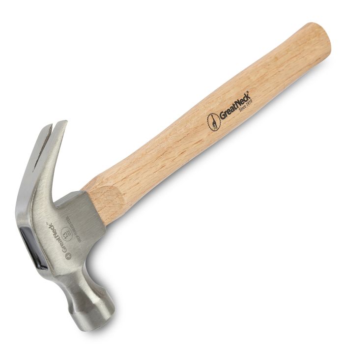 HART 16oz Fiberglass Handle Hammer, Rip Claw, Magnetic Nail
