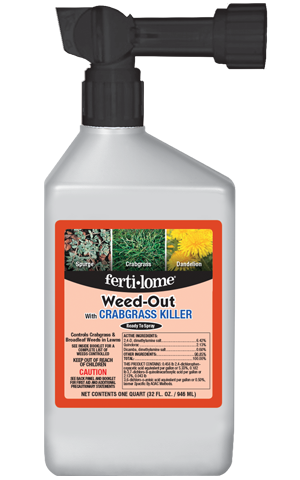 Ferti-lome WEED-OUT WITH CRABGRASS KILLER RTS