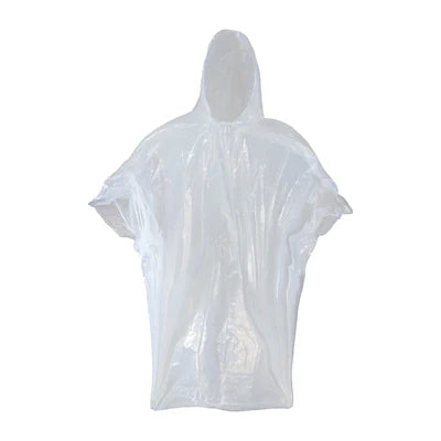 Boss Sport Poncho with Hood 4 MIL (0.10mm) Clear (4 MIL)