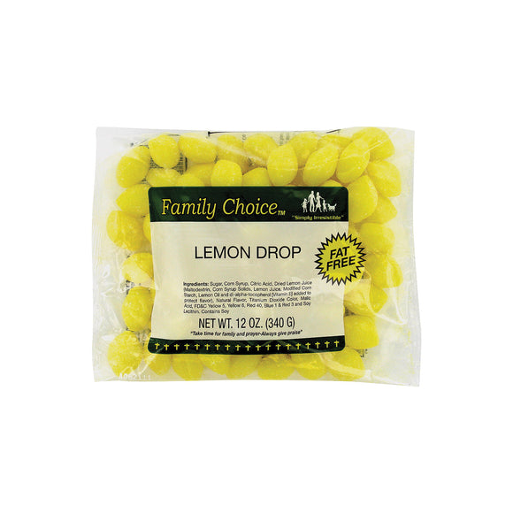 Family Choice 1106 Lemon Drop Candy