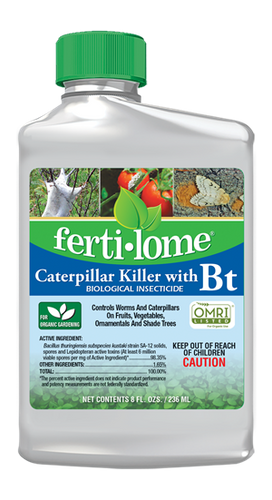 Ferti-lome Caterpillar Killer Spray With Bt (8 oz)