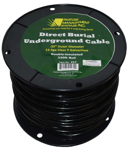 Pasture Management Double-Insulated Direct-Burial Underground Cable