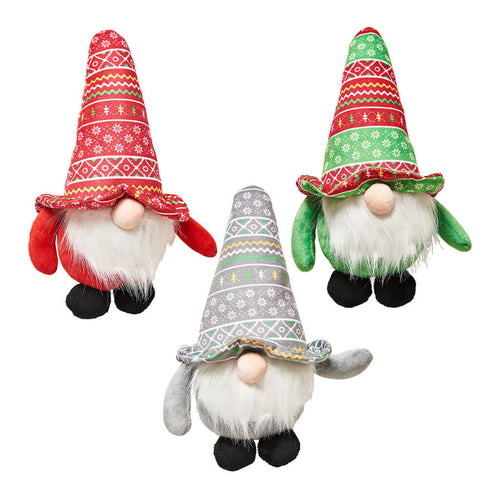 Ethical Pet Spot Holiday Gnome Assorted Cat Toy (11.5, Assorted)