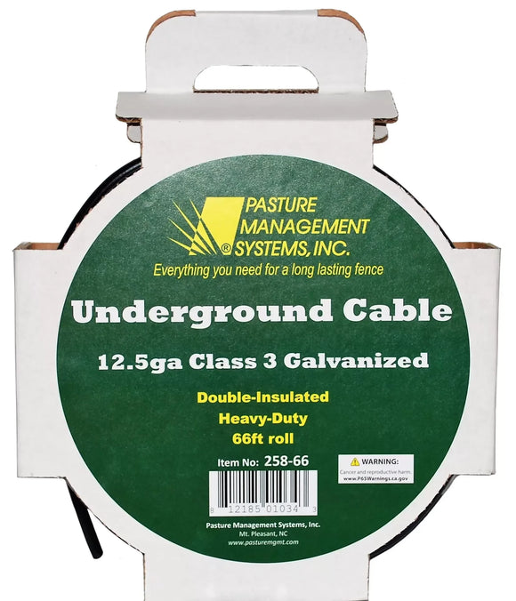 Pasture Management Double-Insulated Underground Cable (66')
