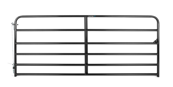 Tarter American Gate 1 3/4 in 19 Ga 10 ft Black