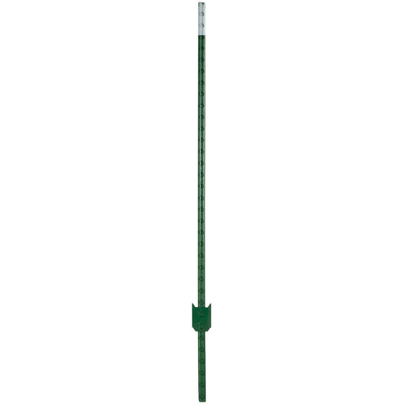 W Silver Inc 8' 1.25 Green Stl T-Post (Pack of 5 ) (8')