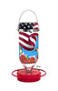 Hummers Galore Hummingbird All American Flag Bird Feeder (16 oz)