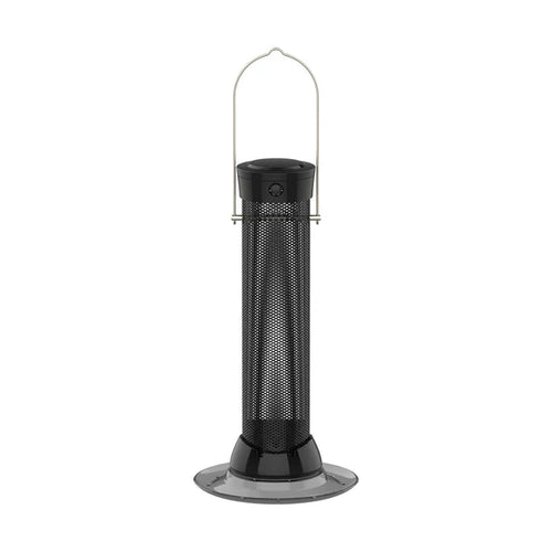 Classic Brands Droll Yankees® Onyx Clever Clean® Finch Screen Feeder with Easy Opening (Black, 13 inches)