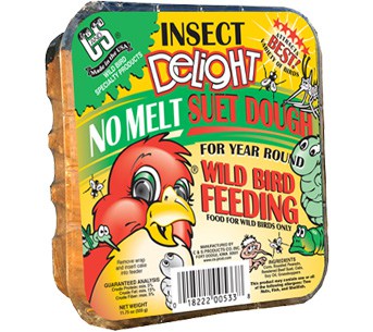 C&S Insect Delight No Melt Suet Dough (11.75 Oz Single)