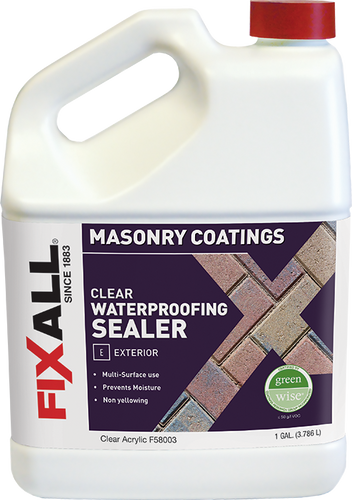 FixAll Clear Waterproofing Sealer Clear - 5 Gallon