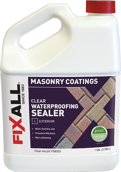 FixAll Clear Waterproofing Sealer Clear - 5 Gallon