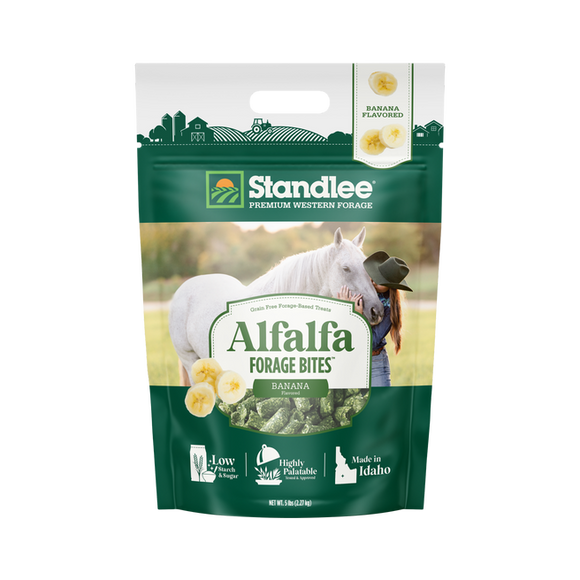 Standlee Alfalfa Forage Bites - Banana Flavored