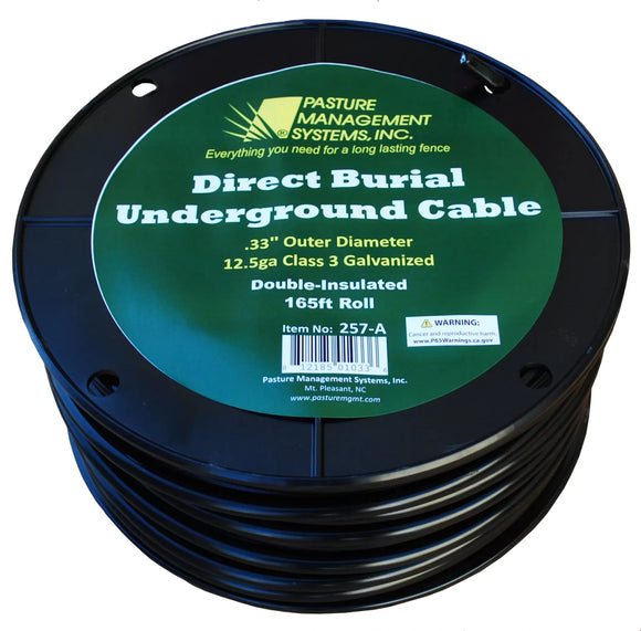 Pasture Management Double-Insulated Direct-Burial Underground Cable (165')