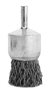 K-T Industries Crimped End Brush 3/4 Coarse