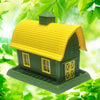 North States Large Green Barn Birdfeeder