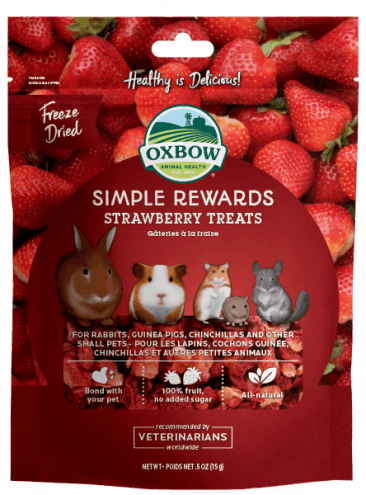 Oxbow Simple Rewards Strawberry Treats