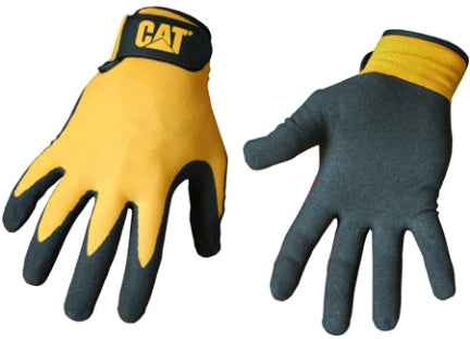 GLOVE DOUBLE COATED LATEX PALM LG