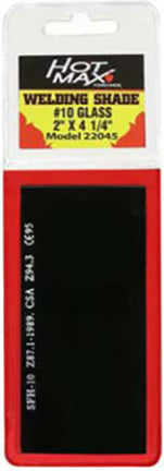 LENS #10 2X4-1/4 HELMET
