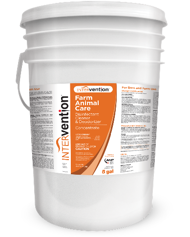 Virox Intervention Farm Animal Care Disinfectant Cleaner & Deodorizer 1gallon