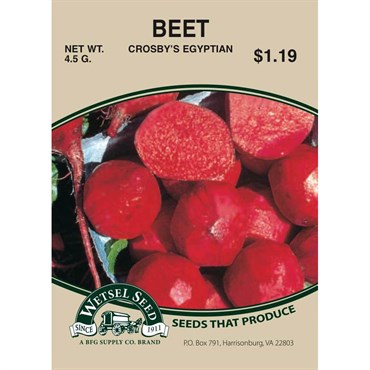 Wetsel Seed Beets - Early Crosby Egyptian