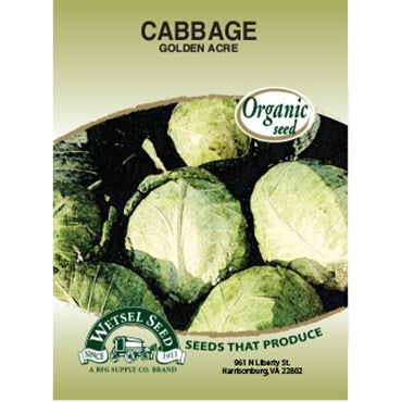 Wetsel Seed Organic - Cabbage - Golden Acre