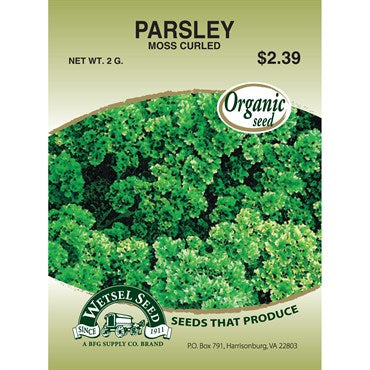 Wetsel Seed Organic - Parsley - Moss Curled