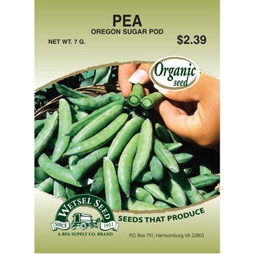 Wetsel Seed Organic - Peas - Oregon Sugar Pod II
