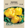 Wetsel Seed Peppers - Gold Calwonder (Yellow)