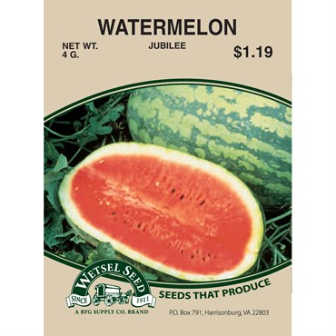 Wetsel Seed Watermelon - Jubilee