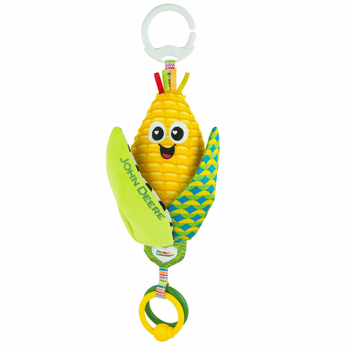 Tomy John Deere Clip & Go - Corn E. Cobb™ Baby Toy