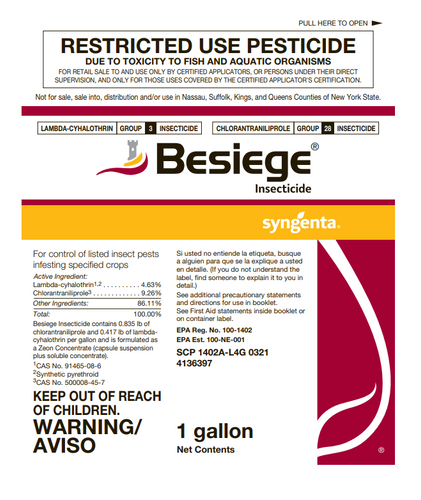 Syngenta Besiege Insecticide