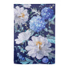 Evergreen Spring Morning Blooms Suede House Flag