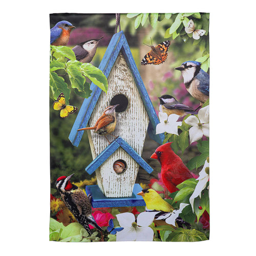 Evergreen Summer Song Suede House Flag