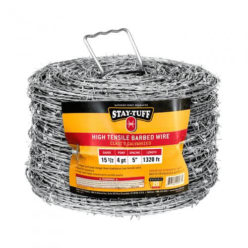 Stay-Tuff High Tensile Barbed Wire Class 3