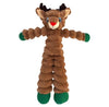 KONG Holiday Shakers Crumples Reindeer Dog Toy