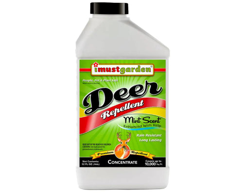 I Must Garden Deer Repellent Spray - 32oz Concentrate - Mint Scent
