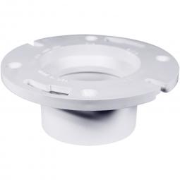 Genova Products PVC DWV Schedule 40 Closet Flange (Hub)