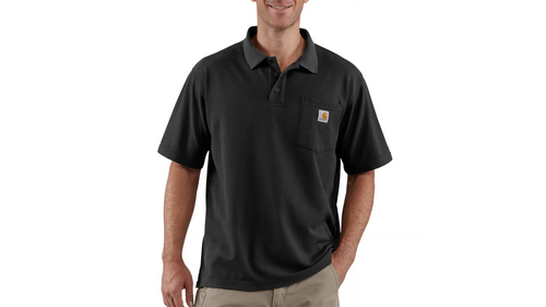 Carhartt Loose Fit Midweight Short-Sleeve Pocket Polo