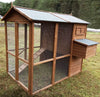 Rugged Ranch Pueblo Grand Brown Walk-In chicken Coop