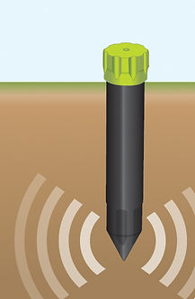 GONZO® 5016 Moloe & Gopher Sonic Spike II Repellers