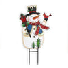 Land & Sea Metal Snowman