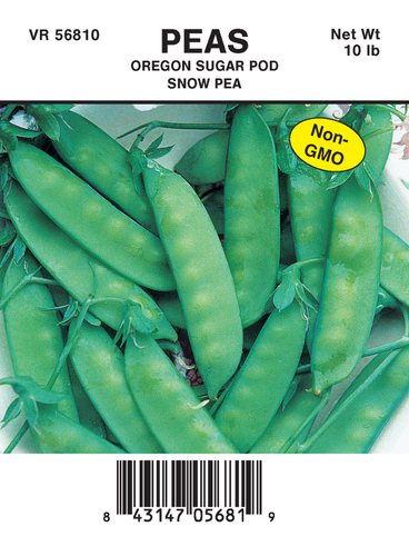 Wyatt-Quarles Seed Company 1/2# Garden Pea - Oregon Sugar Pod II