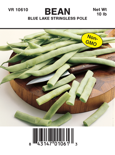 Wyatt-Quarles Seed Company 1/2# Pole Bean - Blue Lake Stringless