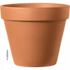 Deroma Terracotta Standard Clay Pot