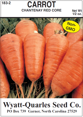 Wyatt-Quarles Seed Company 1/2 Oz. Carrot - Chanteny Red Core