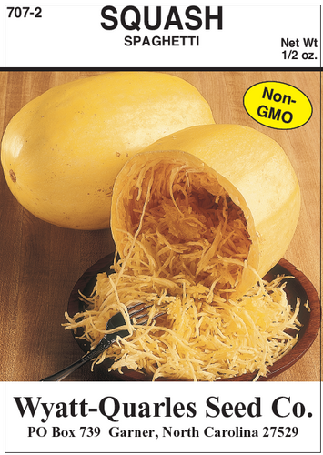 Wyatt-Quarles Seed Company 1/2 Oz. Squash - Spaghetti