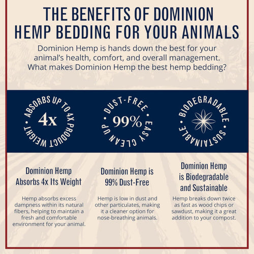 Dominion Hemp Bedding