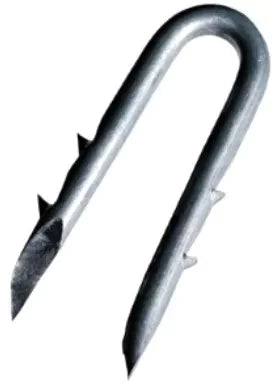 Pasture Management 1-3/4 in. Double-Barbed Staples - 40 lbs